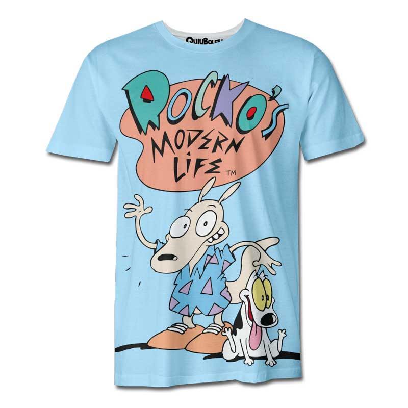 Playera Pijama La Vida Moderna De Rocko QUIUBOLEE