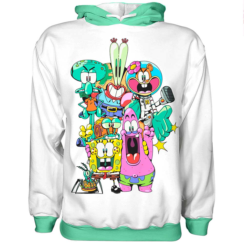 Sudadera Bob Esponja Party Friends