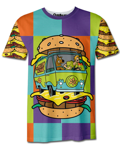 Playera Pijama Scooby Hamburguesa