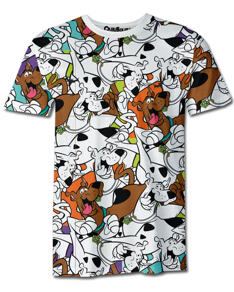 Playera Pijama Scooby Doo Black And Scooby