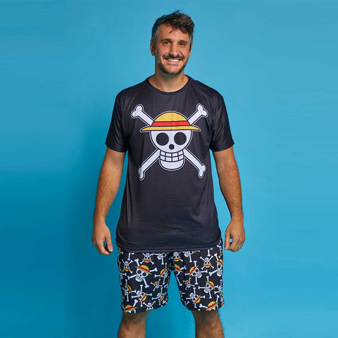 Playera Pijama One Piece Mugiwara Oficial