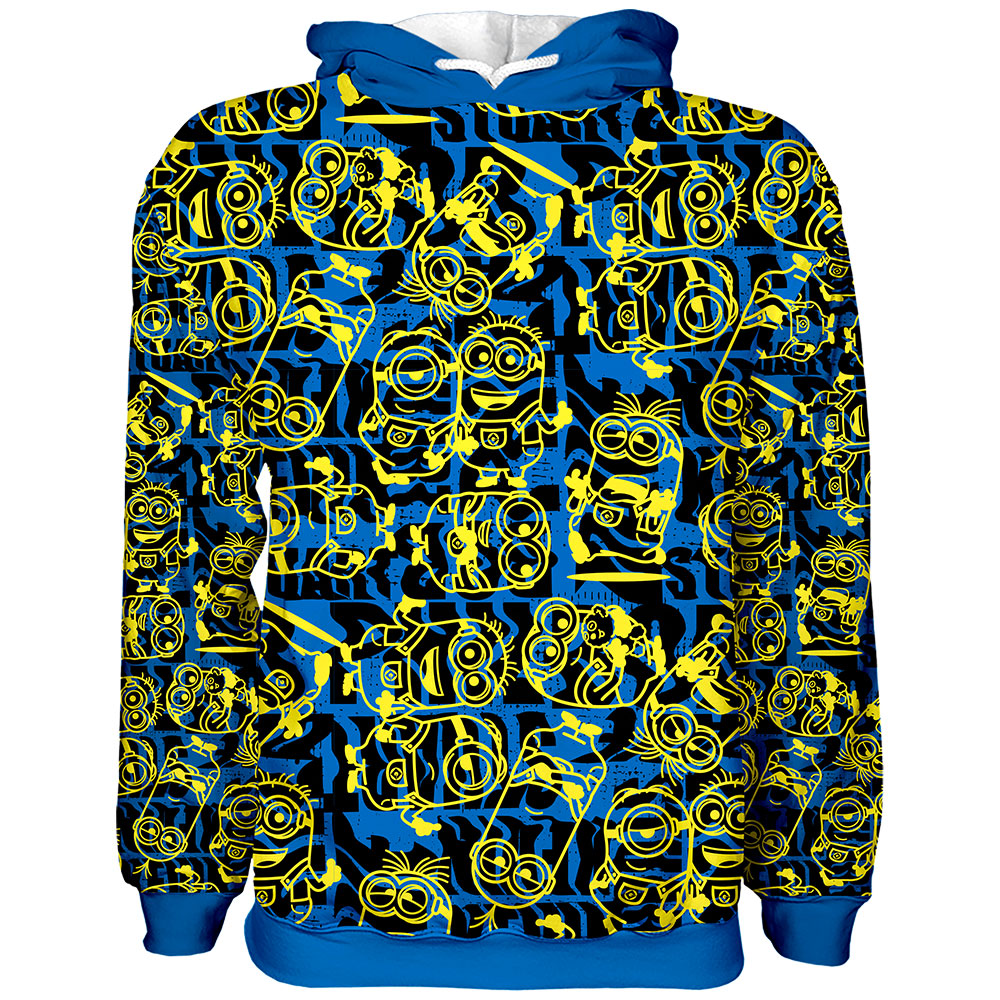 Sudadera Minions Blue