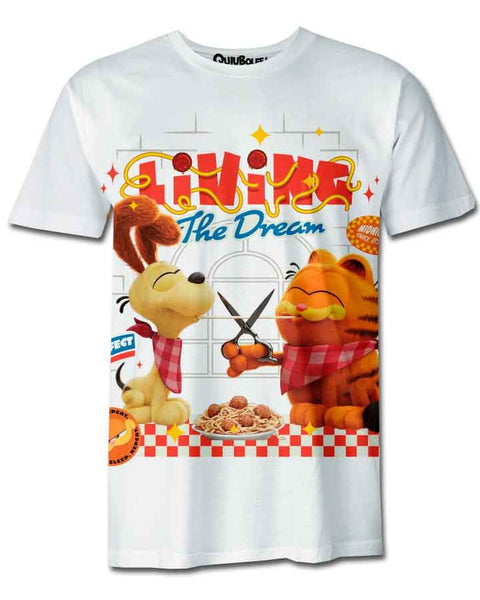 Playera Garfield Living The Dream