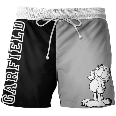 Traje de Baño Garfield Black And White