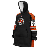 Sudaderota Cincinnati Bengals