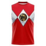 Playera Sin Mangas Power Rangers