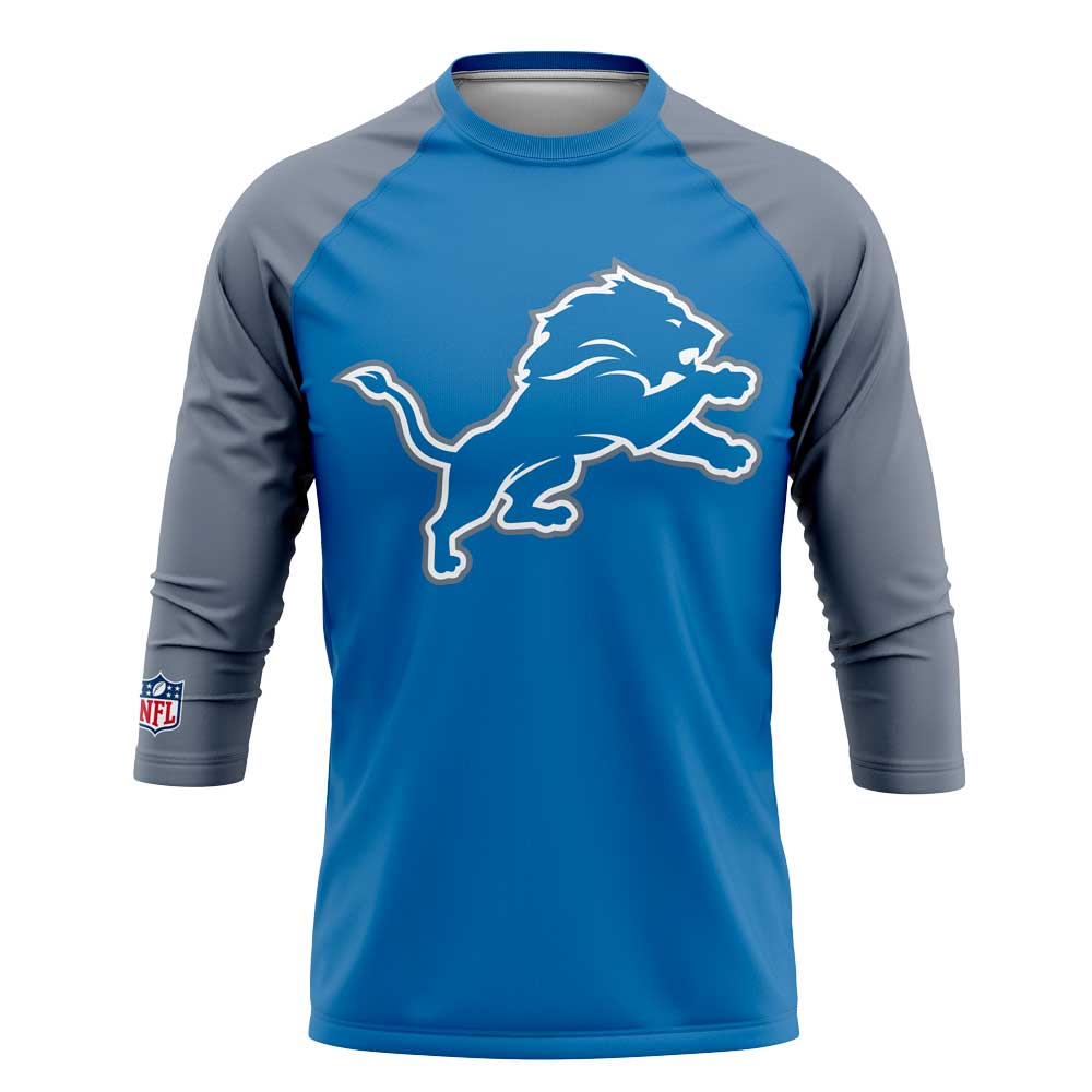 Playera Pijama Ranglan Detroit Lions