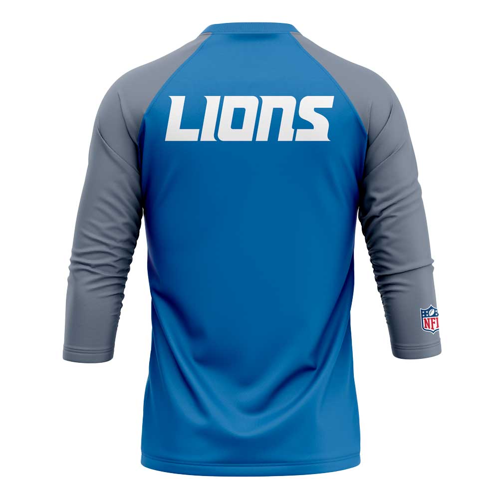 Playera Pijama Ranglan Detroit Lions