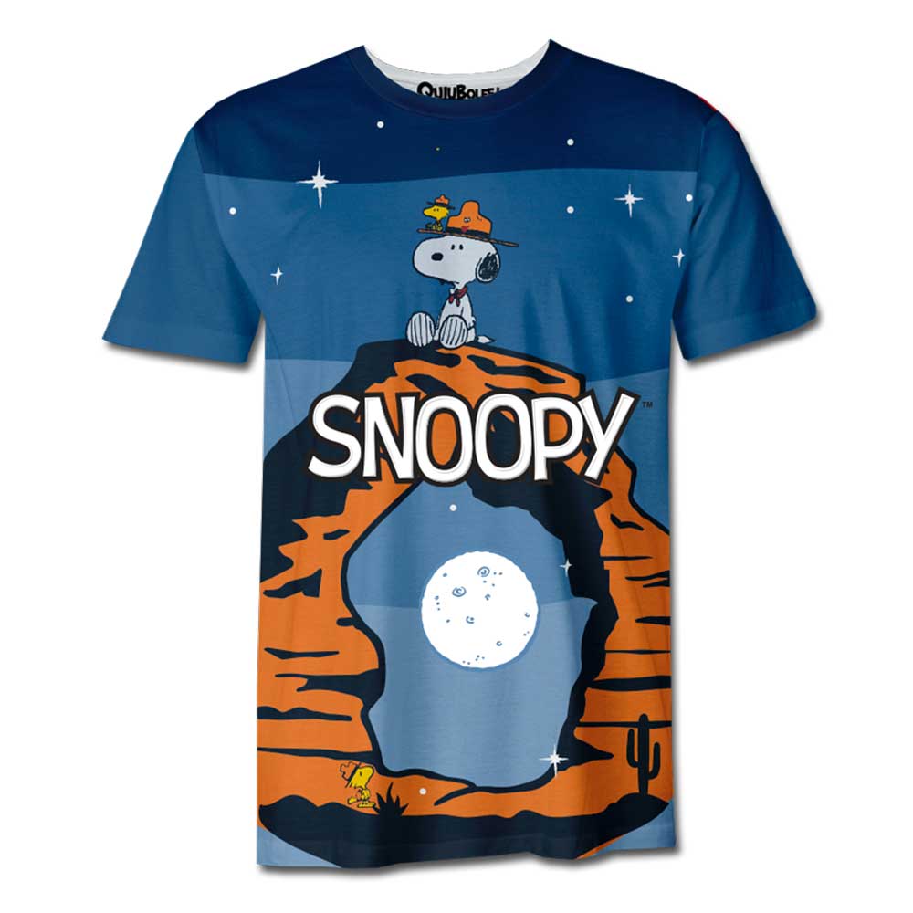 Playera Pijama Campamento Snoopy