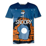 Playera Pijama Campamento Snoopy