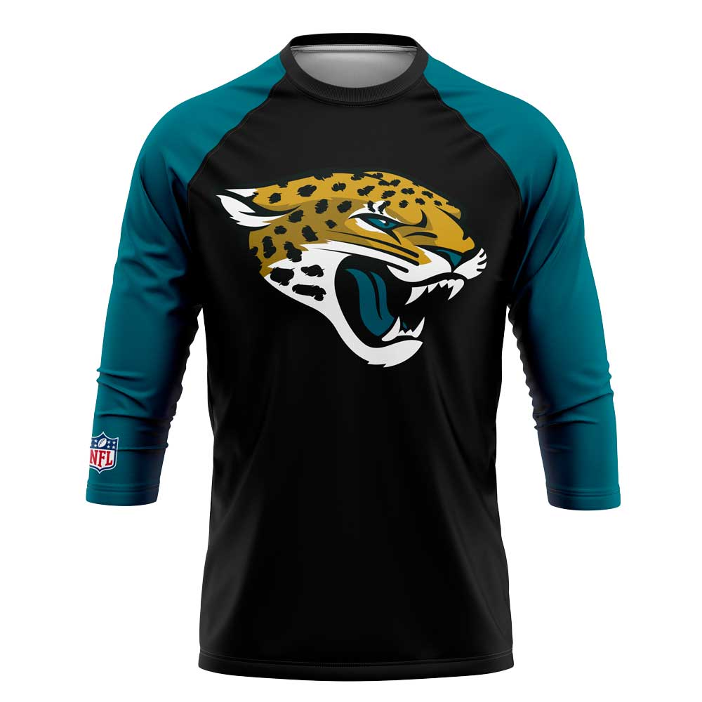 Playera Pijama Ranglan Jacksonville Jaguars AFC