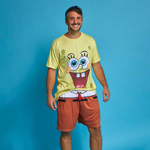 Playera Pijama Bob Esponja Smile