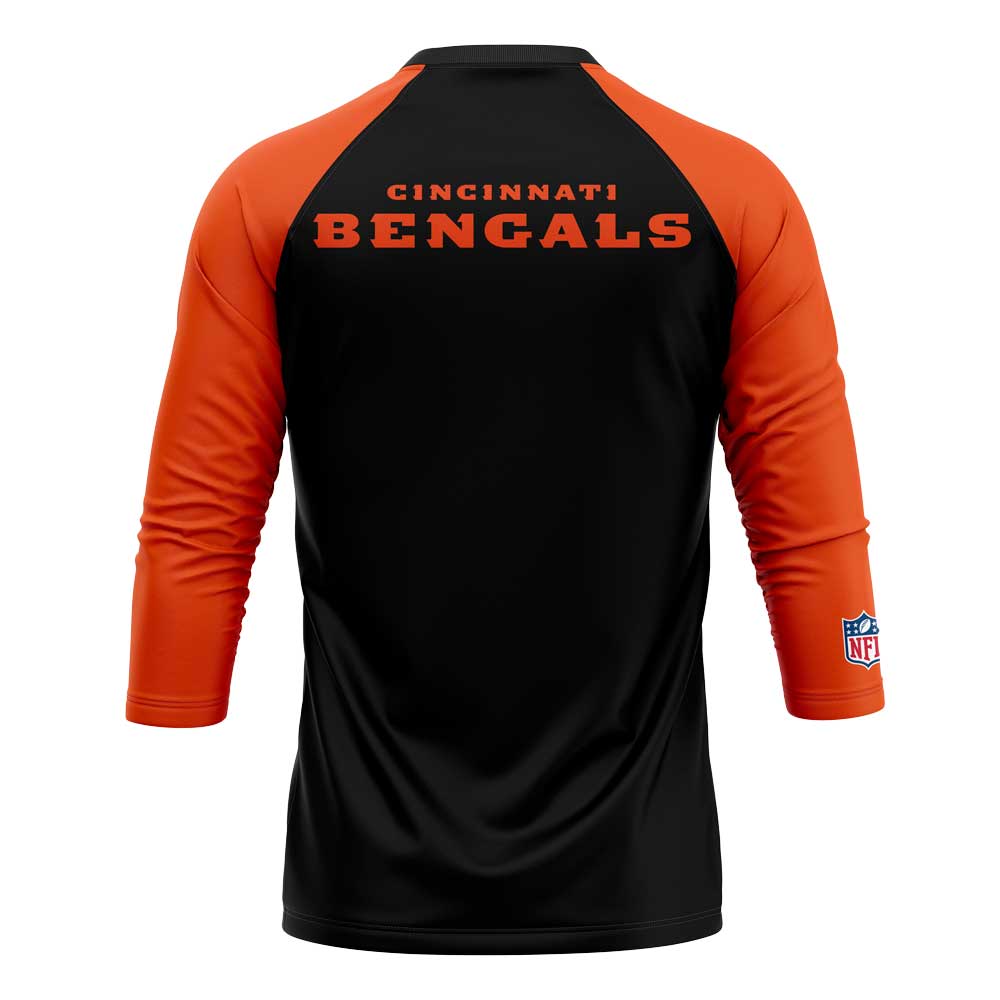 Playera Pijama Ranglan Cincinnati Bengals AFC