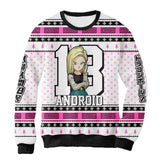 Sudadera Navideña Androide 18