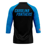 Playera Pijama Ranglan Carolina Panthers