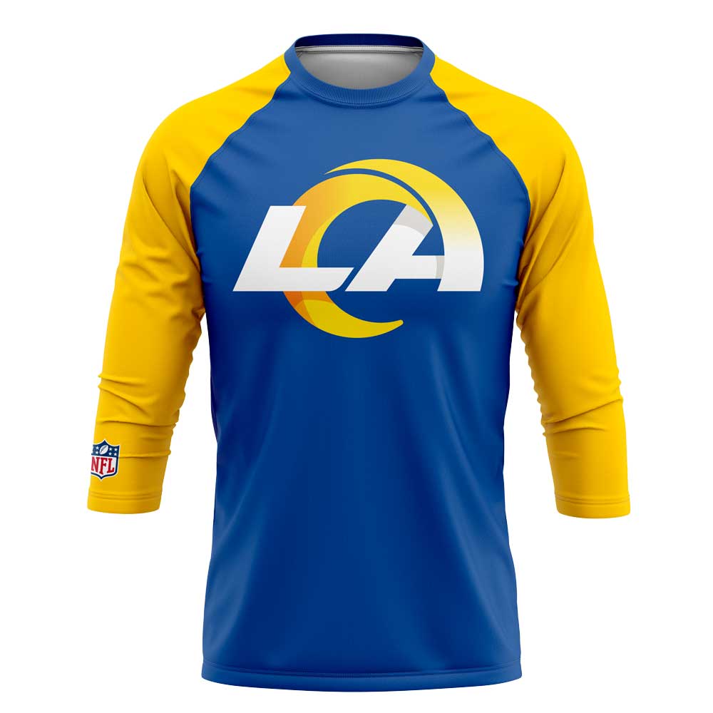 Playera Pijama Ranglan Los Angeles Rams