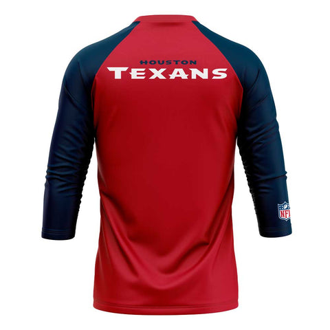 Playera Pijama Ranglan Houston Texans AFC