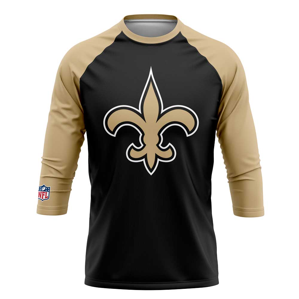 Playera Pijama Ranglan New Orleans Saints