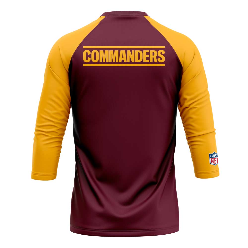 Playera Pijama Ranglan Washington Commanders