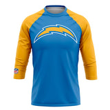 Playera Pijama Ranglan Los Angeles Chargers AFC