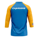 Playera Pijama Ranglan Los Angeles Chargers AFC