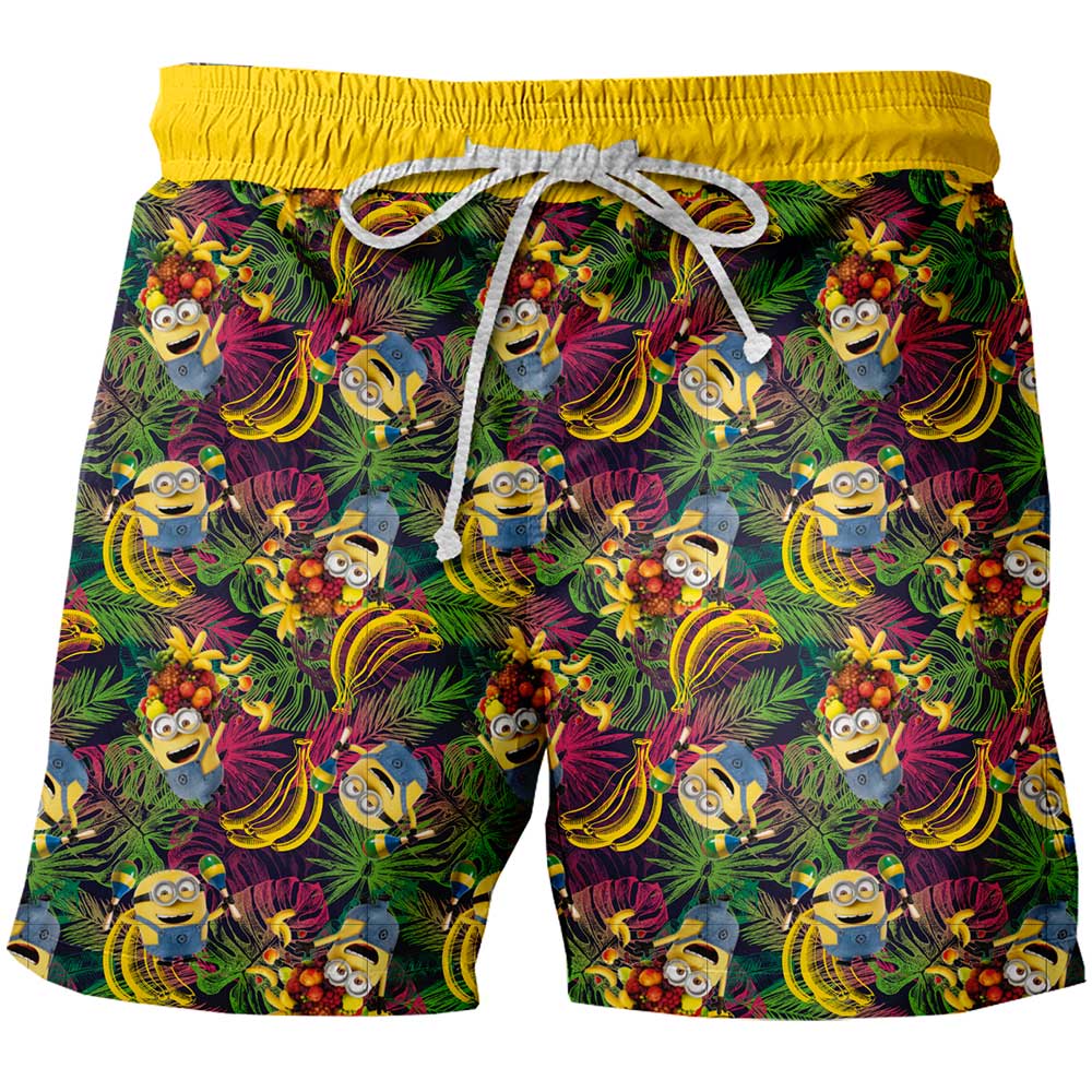 Traje de Baño Minions Tropical