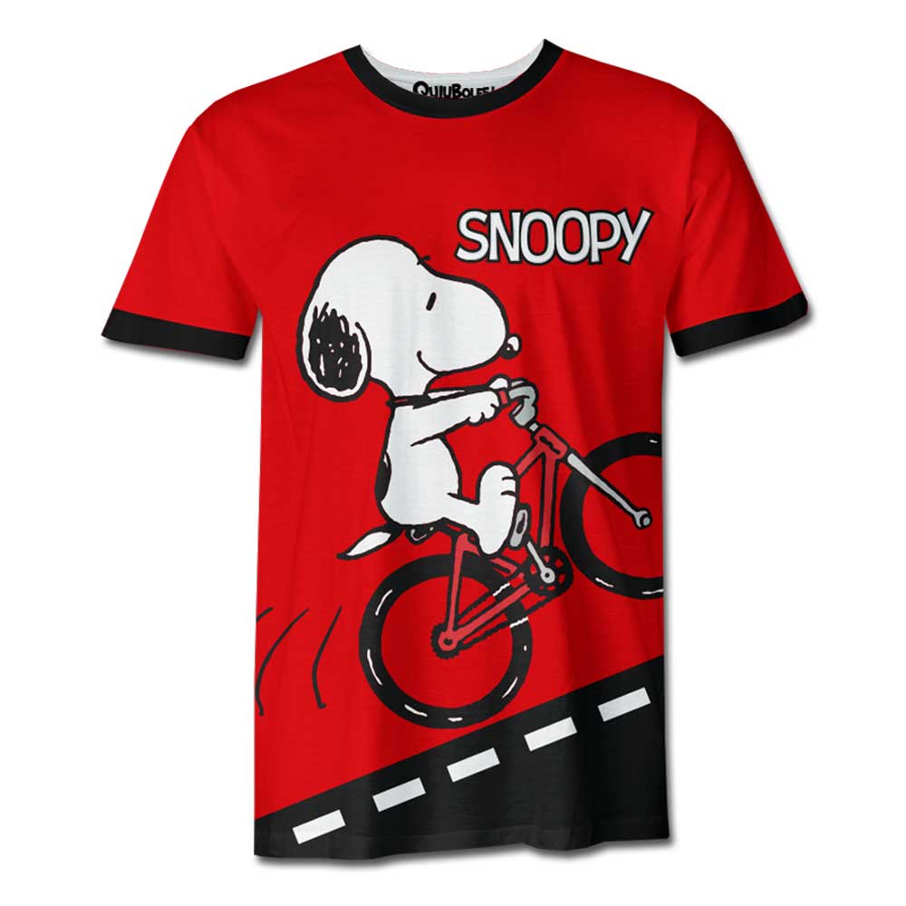 Playera Pijama Snoopy Biker