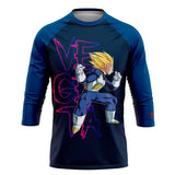 Playera Pijama Ranglan Vegeta