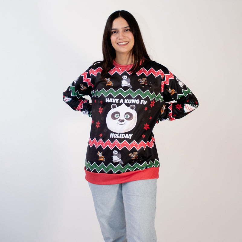 Navideño Kung Fu Panda