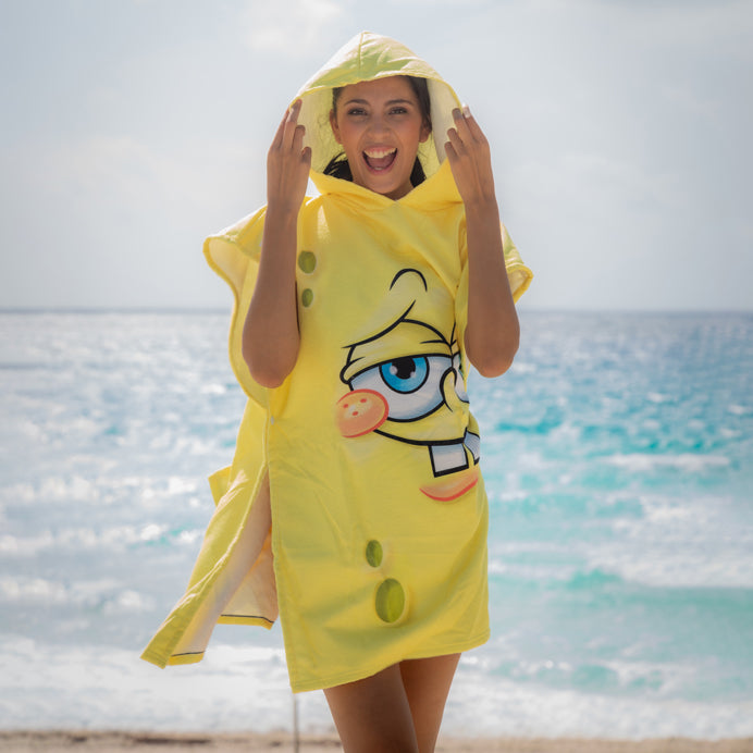 Poncho Toalla Bob Esponja