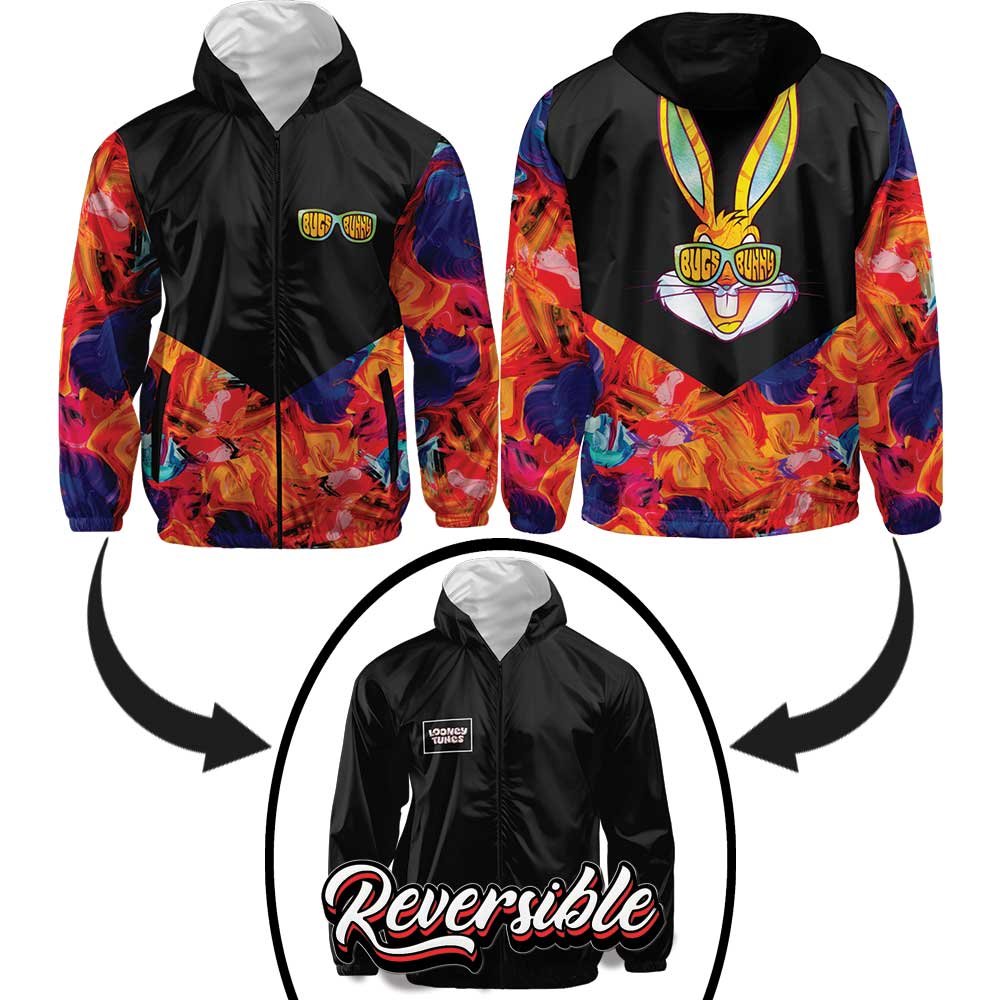 Bomber Jacket Bugs Bunny Fire