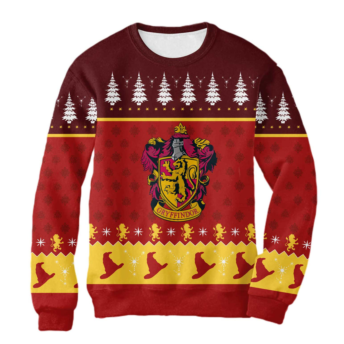 Sudadera Navideña Gryffindor Oficial